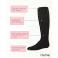 thumbnail image 3 of MeMoi  Ribbed Gemstone Knee High Socks - Girls - Female, 2, Black, 3 of 8