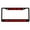 Black/Black/Red, variant on I'm So Gay I Can't Even Drive Straight Style Metal License Plate Frame Personalized/Car Accessories Car Tag Holder Cover (Chrome/Silver/Red)