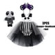 thumbnail image 3 of Disfraz de Jack Romer de Pesadilla antes de Navidad para recién nacidos de 0 a 1 año, ropa de Halloween para niños pequeños, sudadera con capucha, mono para niños y niñas, cosplay, 3 of 3