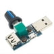 thumbnail image 3 of Regulador Velocidad Viento con Regulador Ventilador USB, Regulador Volumen Aire, Silenciador Refrigeración, Módulo de Interruptor de Velocidad del Ventilador Multifunción, 5 V CC., 3 of 6