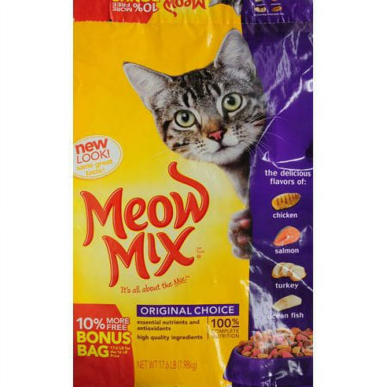 Meow mix store 22 lb bag