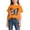 Orange, variant on Spazoro Toddler Girls Graphic T-Shirts Tees, Round Neck Short Sleeve 100% Cotton Butterfly Print Casual Tops for Kids Orange Size 4-6