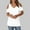 A_ White, variant on Stylish Olyvenn Women's Casual Basic Going Out Crop Tops Fashion Soft Loose Fit Gradient Shirts Short Sleeve Crew Neck Tight Tshirts Hot Pink S