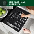 thumbnail image 4 of Organizador de cajones de cocina ROYAL CRAFT WOOD Luxury Bamboo, 4 of 9