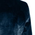 thumbnail image 4 of Sequined Blazer Jacket for Men Solid Color 2 Button Long Sleeve Suit Jacket, 4 of 6