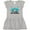AC-Heather Grey, variant on Inktastic 2nd Birthday Twins Party Girls Toddler Dress