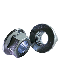 

M10-1.50 Hex Flange Lock Nut DIN 6923 Class 8 Zinc CR+3 Coarse Thread (metric) (Quantity: 100)