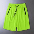 thumbnail image 2 of Staron Women's Summer Running Shorts with Pockets Quick-Dry Stretch Yoga Fitness Workout Casual Activewear Shorts, Yellow XXL, 2 of 6