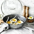 thumbnail image 7 of 2 Pack 4" Silicone Egg Rings,Non Stick Egg Ring for Frying Eggs,Kitchen Tools for Pancake Patties and English Muffin, 7 of 7
