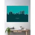thumbnail image 2 of Reading England Skyline Poster Wall Art, Modern Wall Decor For Living Room Bedroom, 8x12 UNFRAMED, 2 of 3