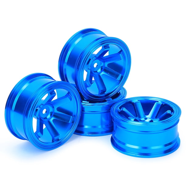 Llanta De Rueda De Coche RC, Cubo De Rueda De Coche RC, Cubo De Rueda Duradero 4pcs Camión RC Para Vehículos Modelo RC Coche Modelo RC 1/10 Flat Running Drift RC Car ANGGREK Otros Deportes