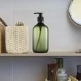 thumbnail image 5 of Dispensador de champú con bomba de 300 ml, botellas dispensadoras de jabón de 300 ml para gel de ducha, champú, jabón líquido (verde), Seuçais STOL, 5 of 5