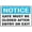 Warning Sign 3, variant on Clean Fill Wanted Outdoor Safe Sign - 8"x12", UV Protected, Weatherproof - Construction Site, Landscaping Project, Home Renovation Alert