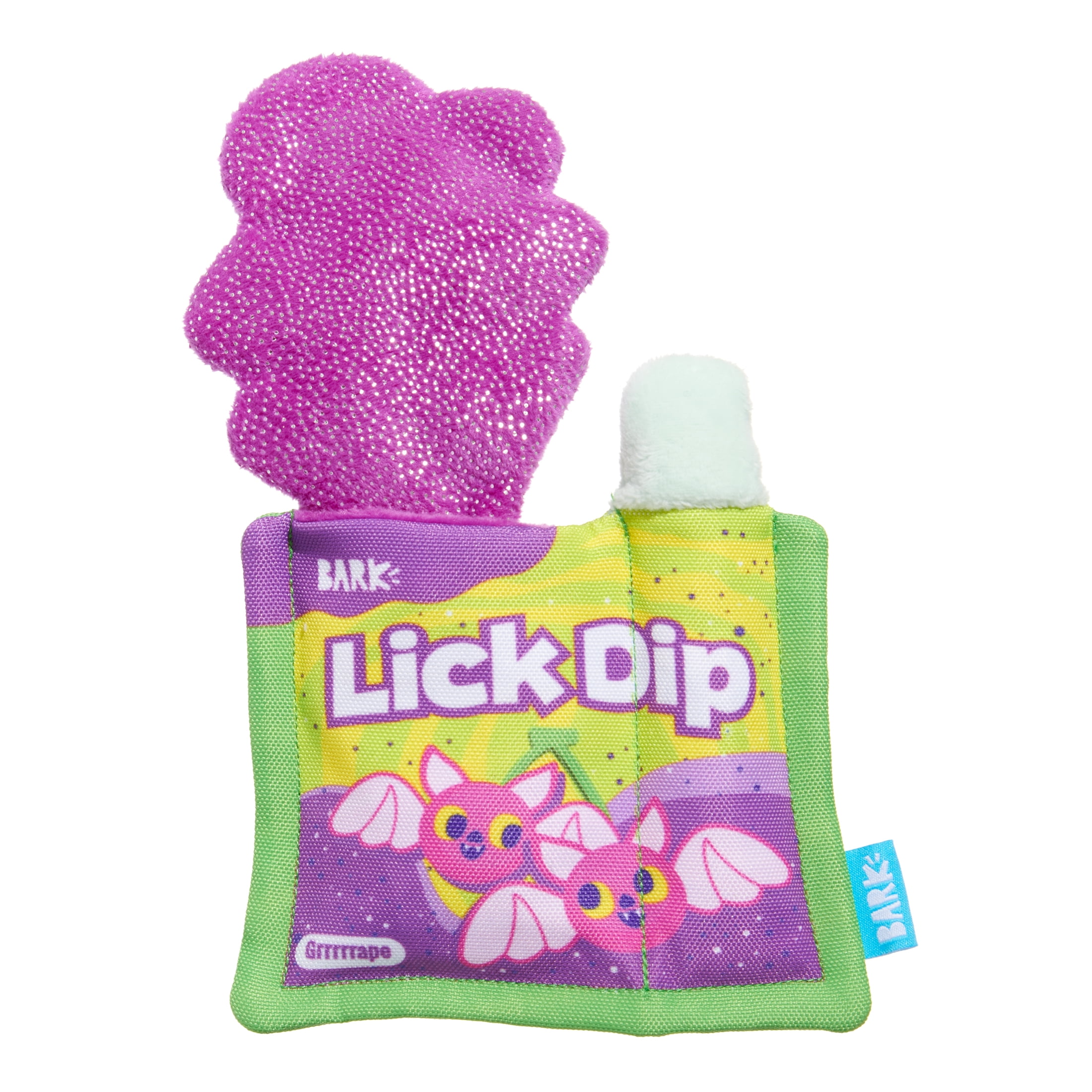 BARK LickDip Halloween Candy Dog Toy, Made with Crazy Crinkle + a Squeaker