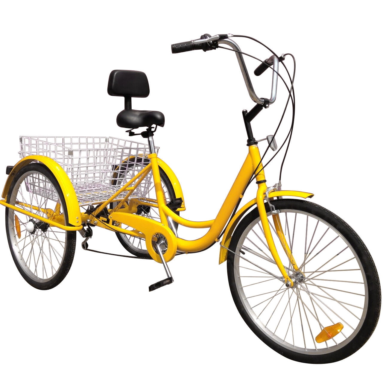 Basket Adult 3-Wheel Tricycle 