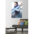 thumbnail image 2 of Star Wars: The Last Jedi - Rey Wall Poster with Wooden Magnetic Frame, 22.375" x 34", 2 of 3