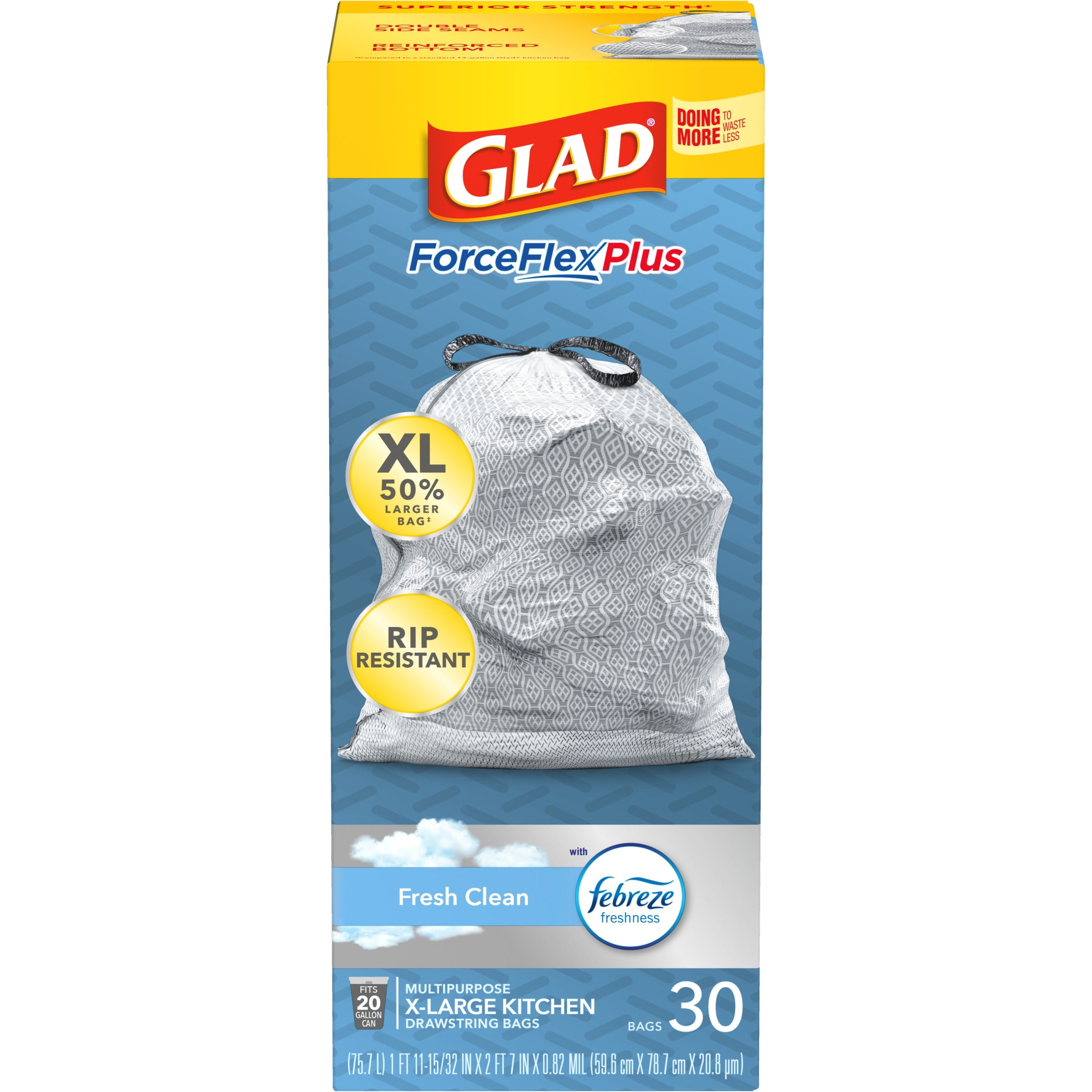  20 Gallon Trash Bags Unscented,AYOTEE Tall Kitchen