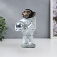 thumbnail image 3 of Astronaut Figurine Decor Polyresin Astronaut Statue Space Dog For Ornament Space Themed, 3 of 4