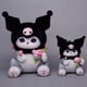 thumbnail image 4 of Llavero de peluche de tiburón gato kawaii de 12/20 cm de Sanrio Co., pez feo Kuromi, melodía, Cinnamoroll, regalo para niños, 4 of 5