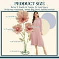thumbnail image 5 of Giant Flower for Decoration, 70.87 inch Adjustable Artificial Floral Decor for Wedding Birthday Baby Shower Halloween Party Backdrop Home Office Hotel Shop Window Display Props, 5 of 7