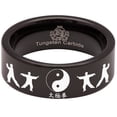 thumbnail image 5 of Taichi Tungsten Carbide Ring, 5 of 9