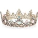 thumbnail image 1 of Corona de princesa MACHAO tiara Barroca de Pedrería para mujer, 1 of 5