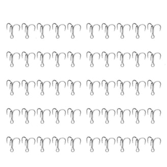 100-Pack Pre-Tied Double Fishing Hooks on Leader Lines - Polyethylene  Rigged Twin-Hook Set, Universal Fit for Anglers - Walmart.com