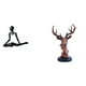 thumbnail image 1 of Figura de escritorio,Escultura abstracta de pensador para decoración de oficina y hogar.,Figura de cabeza de ciervo,Adorno de cabeza de ciervo,estatua de animal decorativa,Figura de cabeza de, 1 of 8