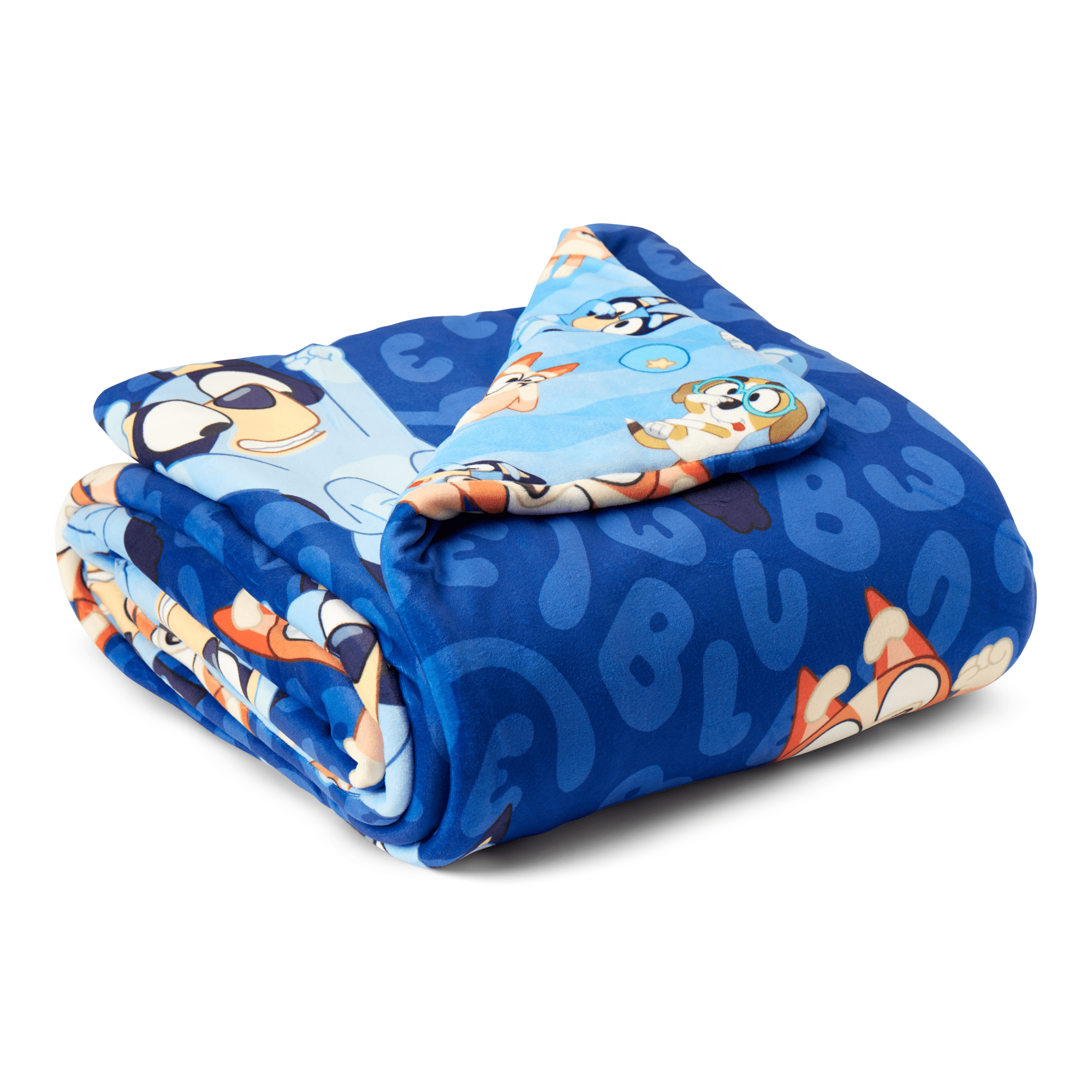 Bluey Kids Squishy Cloud Throw, 46 x 60 inches