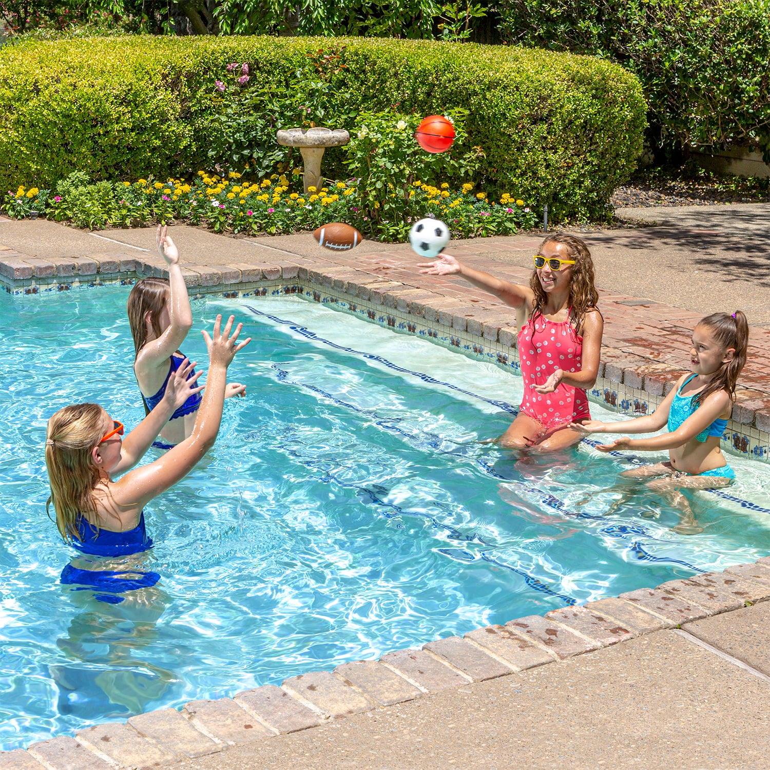 inflatable pool games