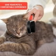 thumbnail image 4 of 2Pcs Double Sided Pet Grooming Brush Double Sided Pet Slicker Brush Comb, 4 of 5