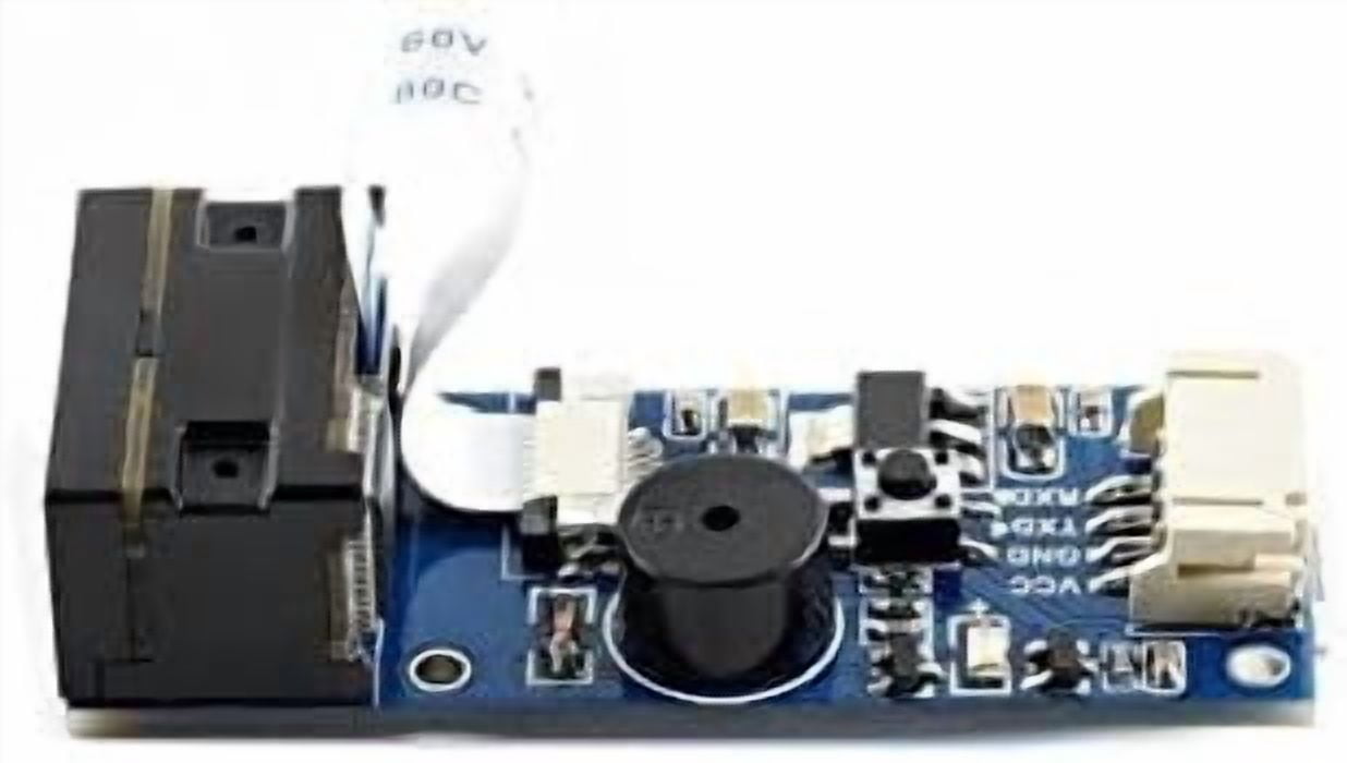 Barcode Scanner Module 1D/2D Codes Barcode, QR Code Reader Onboard Micro USB and UART Serial Port Directly Plugged into Computer