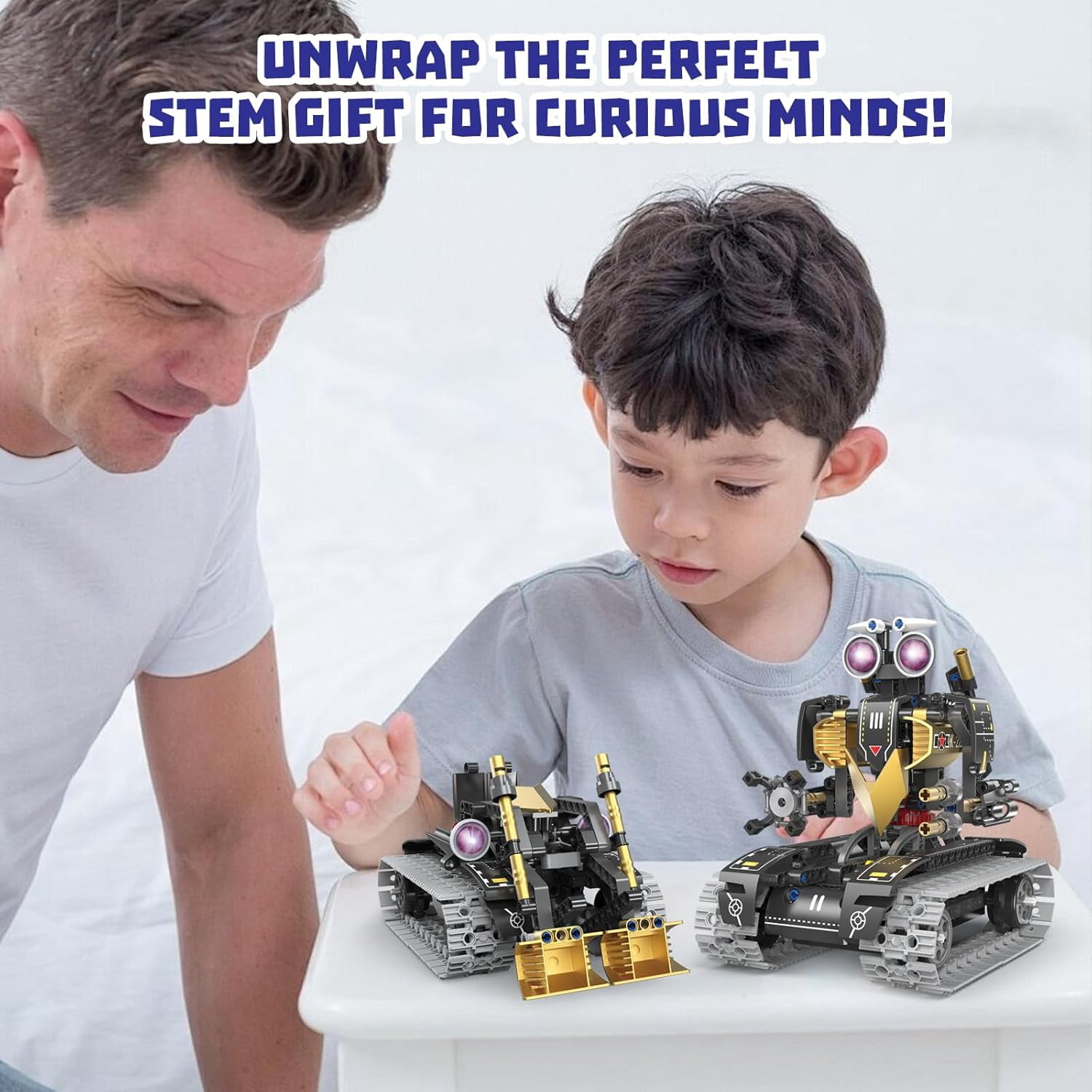 Robot Building Kit with APP/Remote Control STEM,echnic Coding Robotic Toys,Buildable 5in1 Models with 323+ Pieces