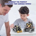 thumbnail image 2 of Robot Building Kit with APP/Remote Control STEM,echnic Coding Robotic Toys,Buildable 5in1 Models with 323+ Pieces, 2 of 7