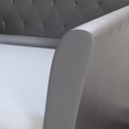thumbnail image 4 of Boyd Sleep St. Ives Faux Leather Upholstered with Trundle Daybed, Twin, Gray, 4 of 7