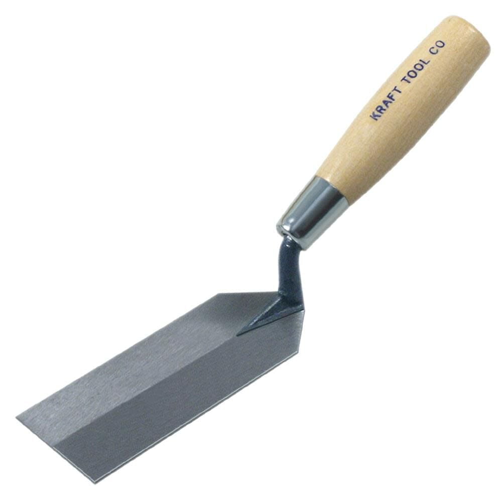 USA Made Masonry Hand Tool Kraft Tool 8-Inch Margin Trowel - 2-Inch Blade  With ProForm Soft Grip Handle, For Mixing, Scraping, Patching 8 Inch  Masonry Trowel