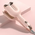 thumbnail image 1 of XYAIYT Dual Barrel Curling Iron Fast Heat-Up Ceramic Iron for All Hair Types Portable Hair Curler with Temperature Control Long Lasting Design and International Voltage Travel-Friendly, 1 of 8