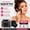 Black, variant on 10PCS Black Triangle Powder Puff Makeup Applicator, Soft Velour Face Powder Puff for Loose Powder, Pressed Powder and Setting Powder, Reusable Cosmetic Puff with Finger Strap for Flawless Makeup Fini