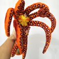 thumbnail image 4 of Simulation Orange Octopus Baby Kids Children Stuffed Plush Toy For Birthday Gift Sea Animals, 4 of 6