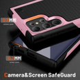 thumbnail image 3 of Funda para Samsung S22 Ultra, doble capa de protección, a prueba de golpes, protección de pantalla y cámara., 3 of 5