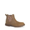 Muck Boot Men'S Leather Waterproof Chelsea Rain Boot,Taupe / Mossy Oak, - 13