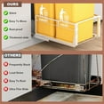 thumbnail image 4 of Pull Out Trash Can Under Cabinet with Soft-Close Slides, Heavy Duty Under Sink Garbage Can Slide Out Kit for Kitchen, 4 of 6
