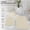 Ivory, variant on 3 Piece Bathroom Rug Set, Ultra Soft Velvet Memory Foam Bath Mats, Non-Slip PVC Backing, Quick Dry, Washable Bathroom Floor Rugs - Ivory