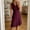 Purple, variant on Ayolanni Solid Color Summer Dresses for Women 2026 V-Neck Long Casual A-Line Dress Twist Front Sleeveless Ruched Waist Going Out Sundress L
