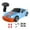 outdoor toys, variant on Remote Control Car Toy , 1 Remote Controller With 4 Traffic Cones 8 Tires 1 Screwdriver 1 Charging Cable, Black Rc Car With Cool Lights For Boys Girls Indoor Outdoor Play
