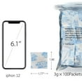thumbnail image 2 of 60 Packets 5 g Gram Silica Gel Desiccant Safe Moisture Absorber Drying Bags USA, 2 of 7
