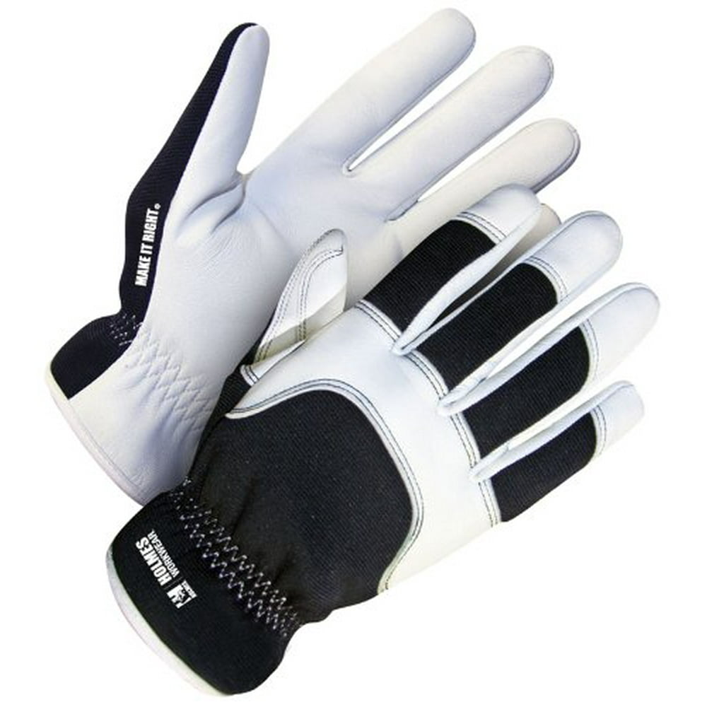 Holmes Workwear 1692005XXL Goatskin Mechanics Lined Work Glove XX