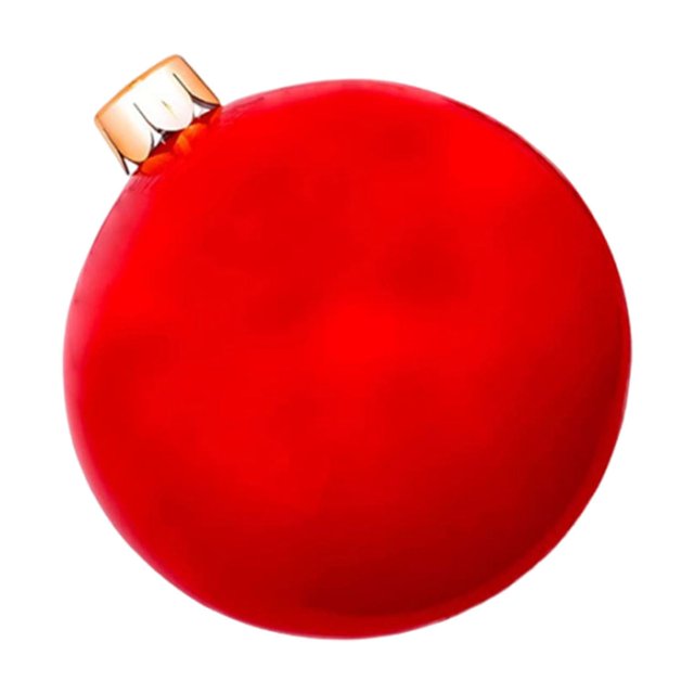 Qocolhg Décorations de Noël Extérieures Intérieures, Décoration de Noël 60 cm Extérieure Gonflable de Noël Gonflable en Pvc Décoré Décorations de Sapin de Noël, Liquidation de Noël