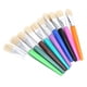 thumbnail image 1 of Juego de Pinceles de Pintura Bristel 10 Piezas de Cerdas de Color Caramelo Cabello Plástico Gouache Aceite Pincel Niños Graffiti Candy Colored Art Brush Herramienta de Pintura ANGGREK  Otros, 1 of 8