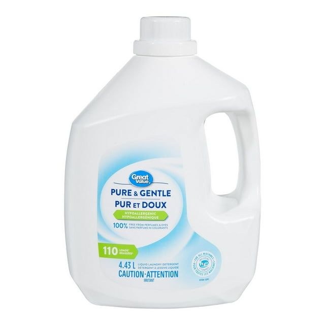 Great Value Pure & Gentle Hypoallergenic Laundry Detergent